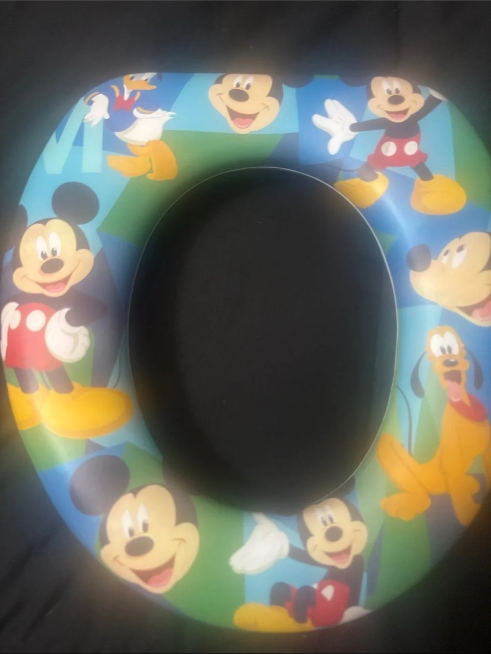 Mickey Mouse Blue Kids Potty Training Seat